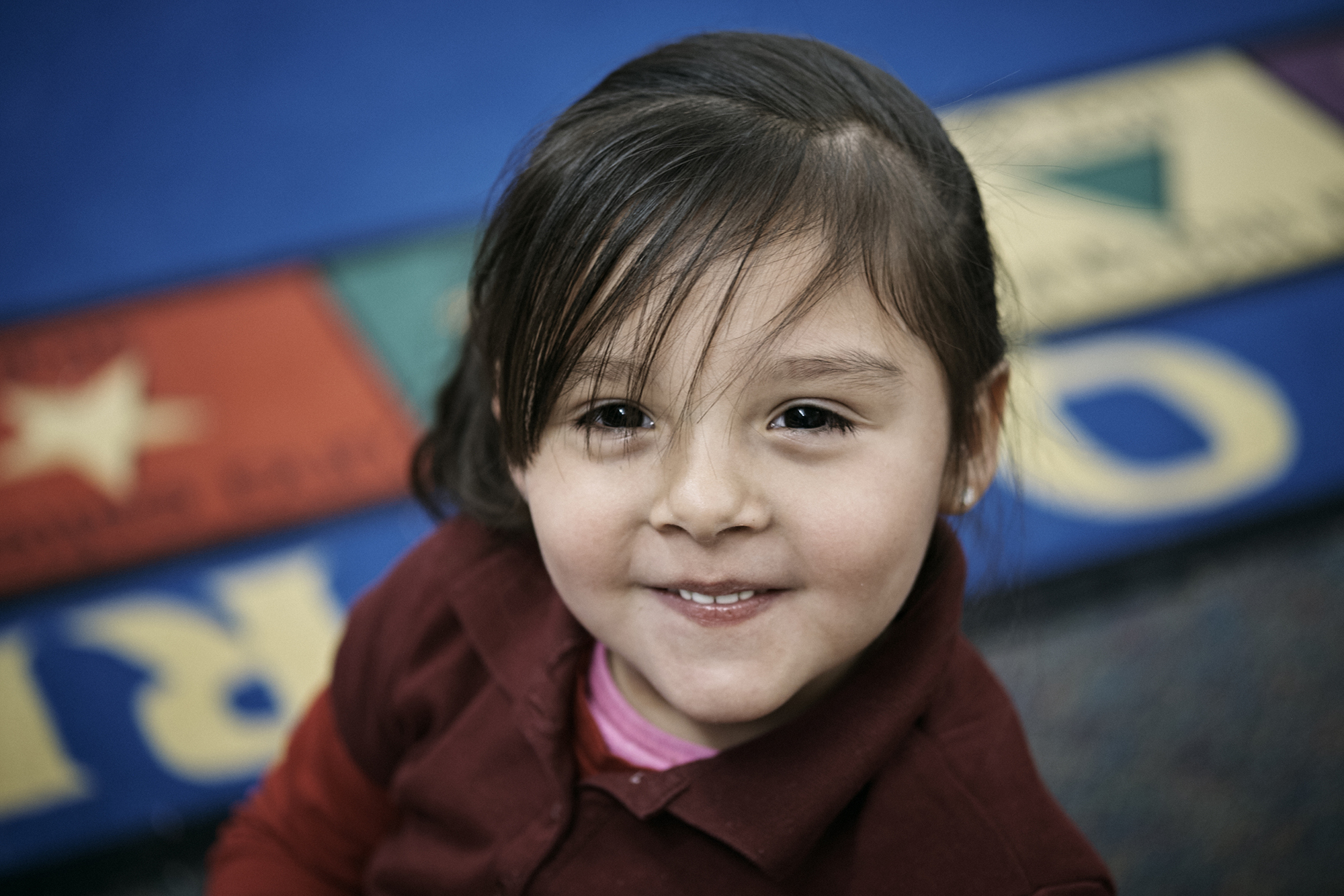 child smiling