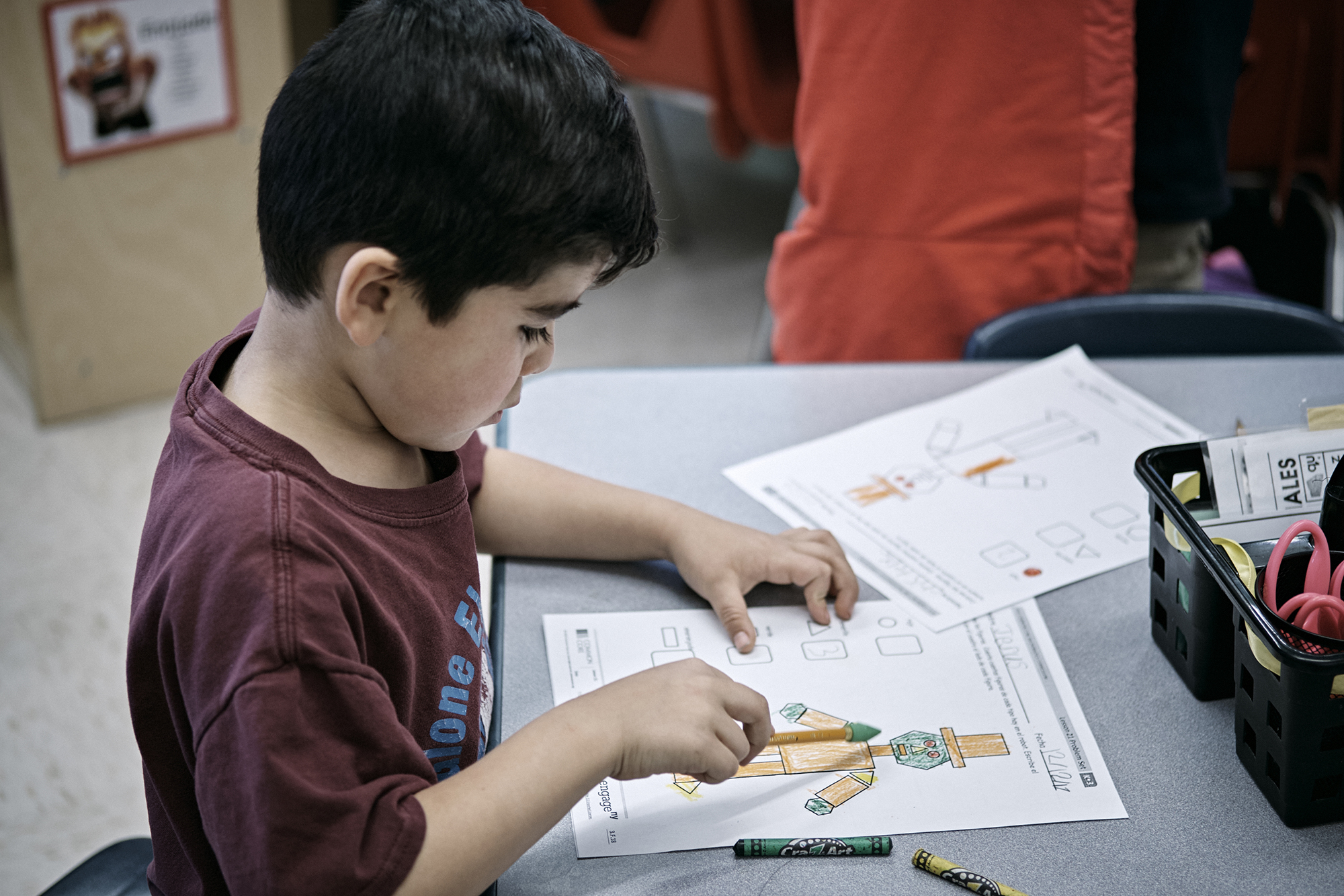 child reading